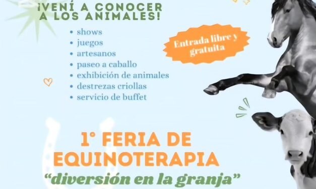 Este domingo 9, el Centro de Equinoterapia te propone disfrutar de animales de granja, circo y folklore, previo al Día de la Tradición