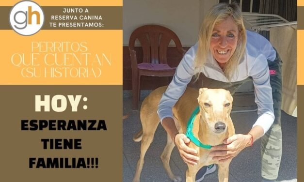 «El mayor acto de bondad, es darle una oportunidad a un perro rescatado»