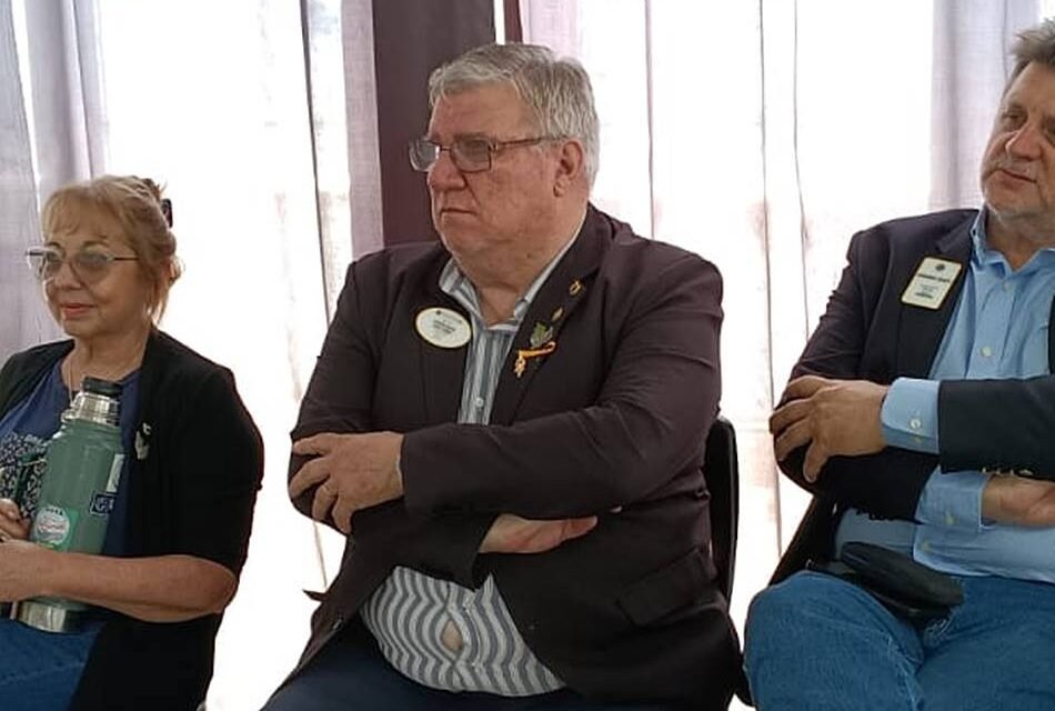 El gobernador del Distrito 2 del Club de Leones visitó la ciudad y lideró dos jornadas de capacitación