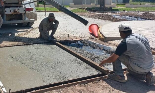 Loma Alta: nuevas obras a través de Seguridad Vial y equipamiento por Obras Menores
