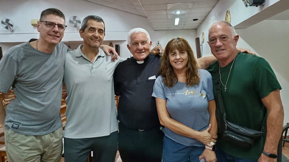 Padre Daniel Achkar: «El cura que se va, se lleva siempre el corazón lleno»