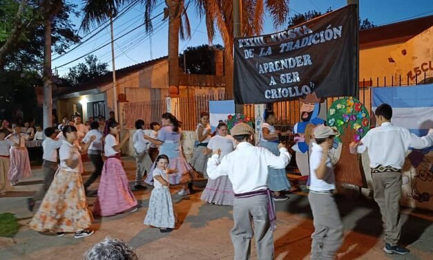 «Aprender a ser criollo»: la Escuela Nro. 877 celebró su 33a. Fiesta de la Tradición