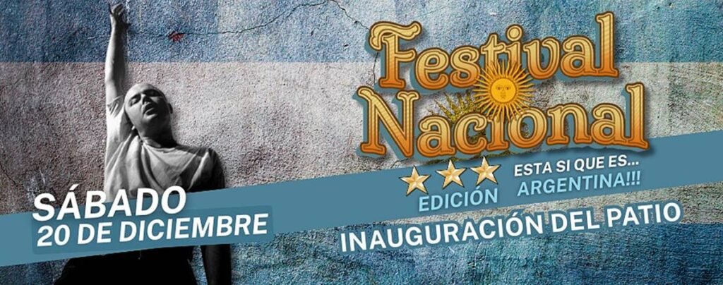 Este sábado 20, Festival Nacional 3ª Edición – Esta sí que es Argentina!!!