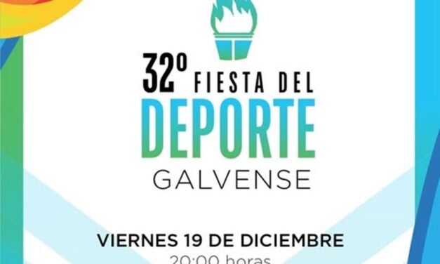 Este viernes 19, 32° Fiesta del Deporte galvense: conocé todos los nominados y menciones