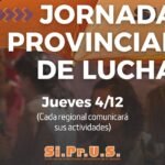 SIPRUS EN JORNADA DE PROTESTA: SIGUE EL RECLAMO POR LOS SALARIOS