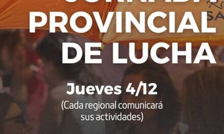 SIPRUS EN JORNADA DE PROTESTA: SIGUE EL RECLAMO POR LOS SALARIOS