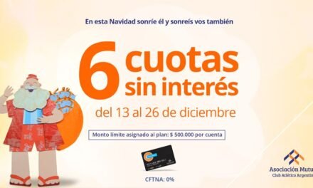 Navidad llena de sonrisas: regalos en 6 cuotas sin interés con Tarjeta Mutual