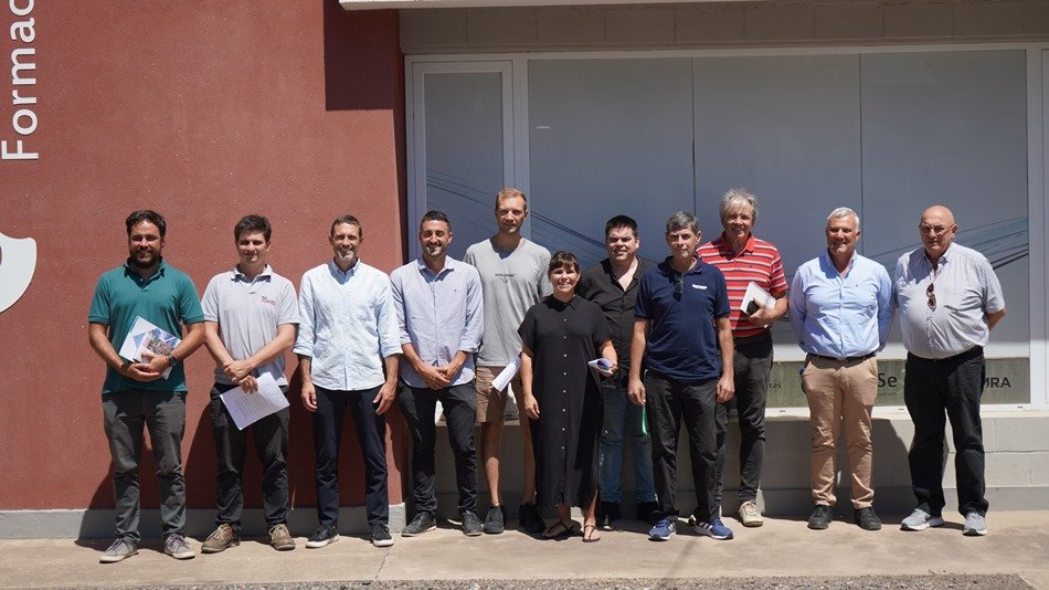 Invitado por Germán Bacarella, Corsalini presentó «Vincular Pérez» al sector productivo y comercial