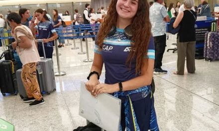 AYLÍN MIRASSOU PARTIÓ A EE.UU. CON UNA VALIJA CARGADA DE SUEÑOS: COMPITE ESTE SÁBADO 17