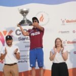 Alessio Occhipinti ganó la Santa Fe – Coronda y el gobernador Pullaro junto a la diputada Scaglia le entregaron el premio