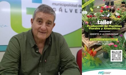 El Municipio organiza el segundo curso de producción de plantines florales y especies aromáticas