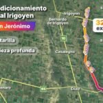Canal Irigoyen: Provincia finalizó obra de importancia para la producción del departamento San Jerónimo