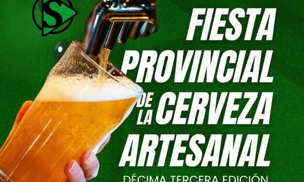 Entrada gratis, gastronomía y shows: los detalles de la 13a. edición de la Fiesta Provincial de la Cerveza Artesanal