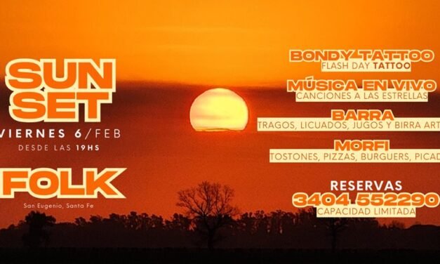 FOLK SUNSET: música, arte y sabores para recibir el atardecer en San Eugenio