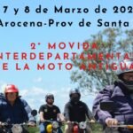 7 y 8 de marzo, segundo recorrido interdepartamental de motos antiguas