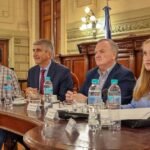 Senadores recibieron a Ministros para evaluar tres proyectos de ley