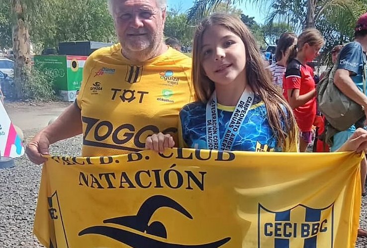 Con el podio como objetivo, Bianca Juárez correrá la tercera fecha del Argentino de Aguas Abiertas en San Juan