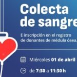 COLECTA DE SANGRE Y REGISTRO DE DONANTES DE MÉDULA ORGANIZADA POR ARGENTINO