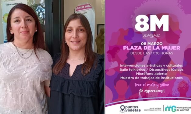 Municipio: invitan a la comunidad a conmemorar este domingo el 8M