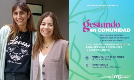 Primera Infancia: el Municipio invita al taller «Gestando en Comunidad»