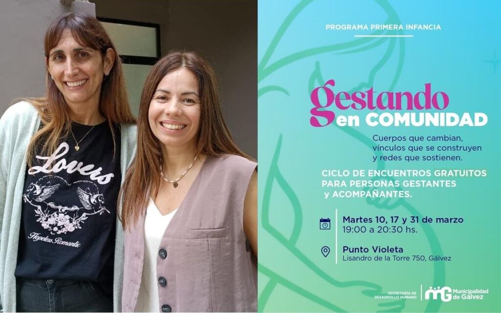 Primera Infancia: el Municipio invita al taller «Gestando en Comunidad»