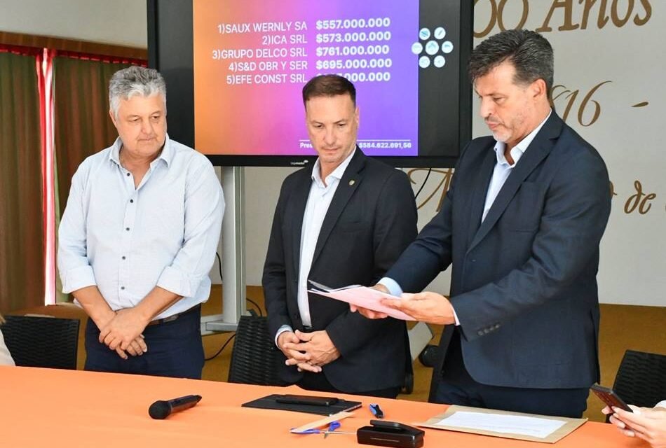 SAN GENARO: SE REALIZÓ LA LICITACIÓN PARA LA NUEVA COMISARÍA 6ª Y COMANDO RADIOELÉCTRICO