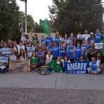 Ruidazo y semaforazo en el centro «como una manera de visibilizar el reclamo de la docencia santafesina»