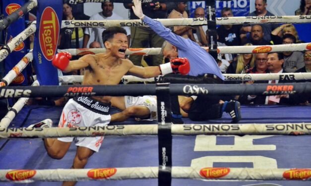 Fajardo venció por KO a Reyes en el primer round y peleará por el título mosca de la FIB