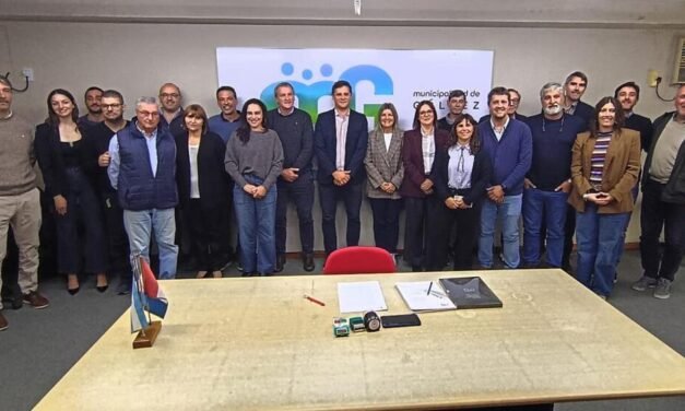 Municipio: firmaron convenio para planificar la movilidad hacia el nuevo Parque Industrial en la Ruta 80