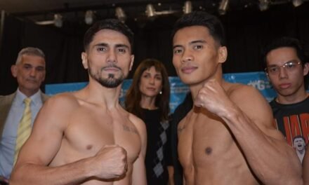 CON EL PESAJE LISTO, GÁLVEZ SE PREPARA PARA UNA GRAN VELADA BOXÍSTICA EN EL VÍCTOR COMELLI