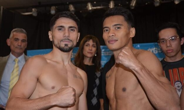 CON EL PESAJE LISTO, GÁLVEZ SE PREPARA PARA UNA GRAN VELADA BOXÍSTICA EN EL VÍCTOR COMELLI