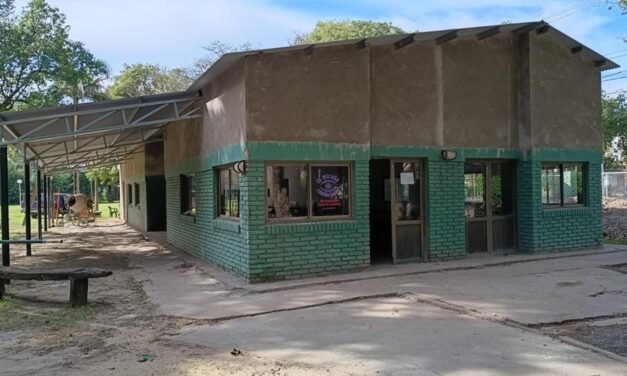 El Club Jorge Newbery continúa con la renovación del quincho, que ya se puede utilizar