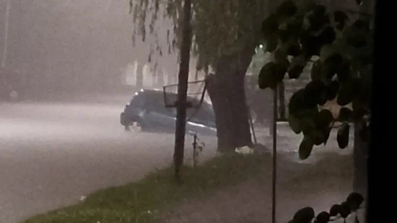 Lluvias: en pocas horas, cayeron más de 200mm. en el norte provincial