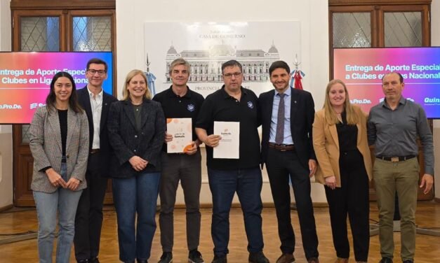 El Gobierno provincial entregó un aporte especial de $30 millones al Club Santa Paula