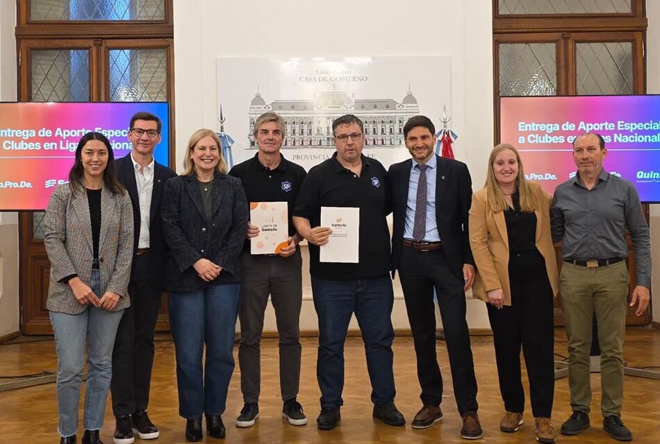 El Gobierno provincial entregó un aporte especial de $30 millones al Club Santa Paula