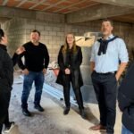 Tejeda y Diana recorrieron obras en instituciones del departamento San Jerónimo