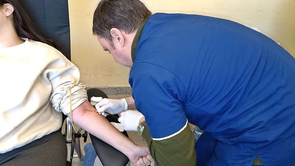 «Que la sangre espere al paciente»: el Hospital Cullen y la UNL promueven la donación voluntaria en Gálvez