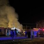 Bomberos trabajó en dos incendios en vivienda, que se produjeron con pocas horas de diferencia
