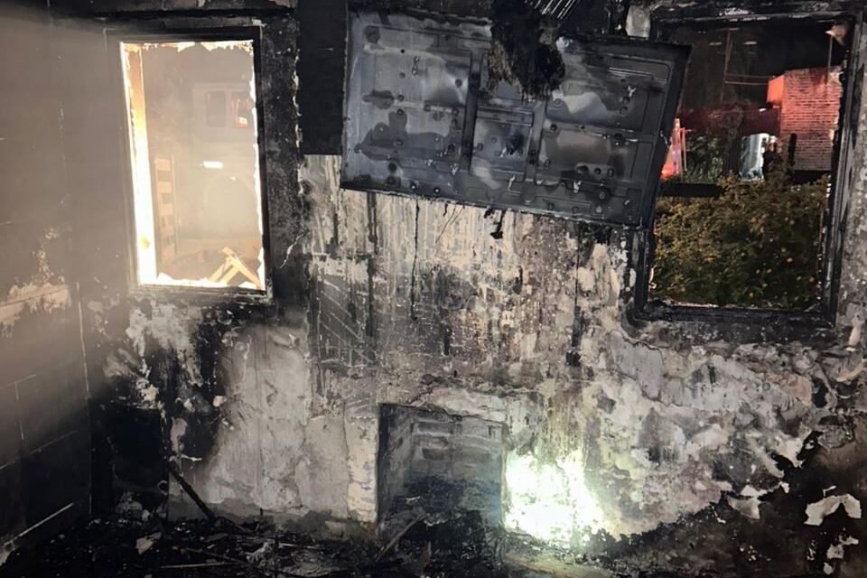 Pueblo Irigoyen: incendio en vivienda con importantes pérdidas