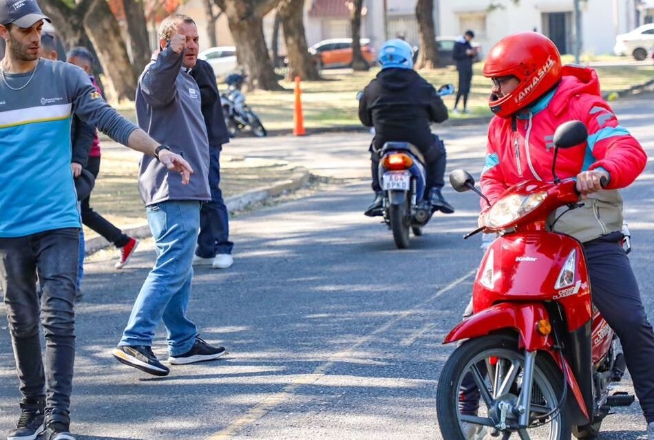Provincia implementa desde el lunes 18, un nuevo examen práctico para obtener la licencia de conducir motos