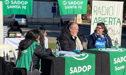 En radio abierta, Sadop advirtió una situación «crítica» en la docencia privada y denuncia falta de diálogo con el Gobierno