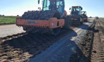 Avanza la repavimentación de la Ruta 41s en el Departamento