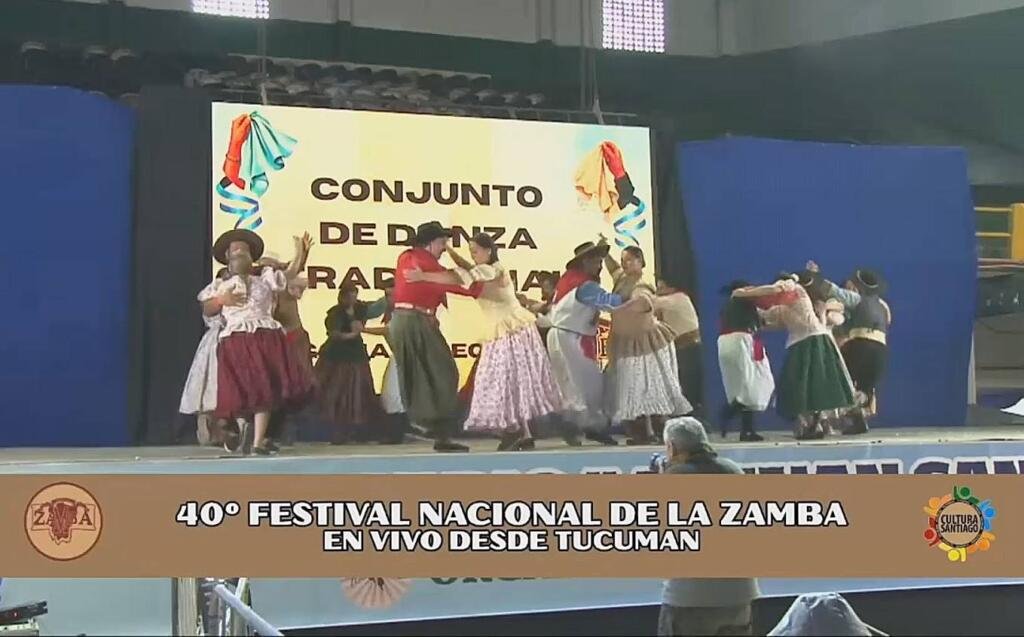 La compañía «Sauce Moro» representó a Gálvez en la edición 40° del Festival de la Zamba en Tucumán