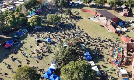 Gálvez celebró el 25 de Mayo con una nueva fiesta popular en la Iglesia Vieja