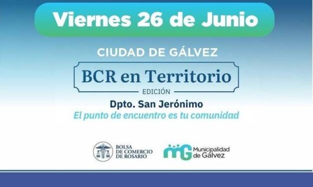 La Bolsa de Comercio eligió Gálvez para ser sede de jornada departamental: todas las actividades y cómo inscribirse