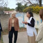 SCAGLIA, DIANA Y BALBO ENTREGARON FONDOS PARA MEJORAS EDILICIAS EN LA ESCUELA nro. 877 «D.F. SARMIENTO»