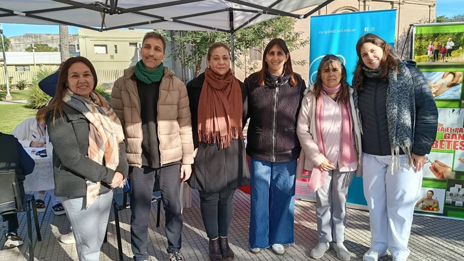 Salud y comunidad: Municipio, Hospital, AGADI y el CUG trabajaron en prevención de la diabetes