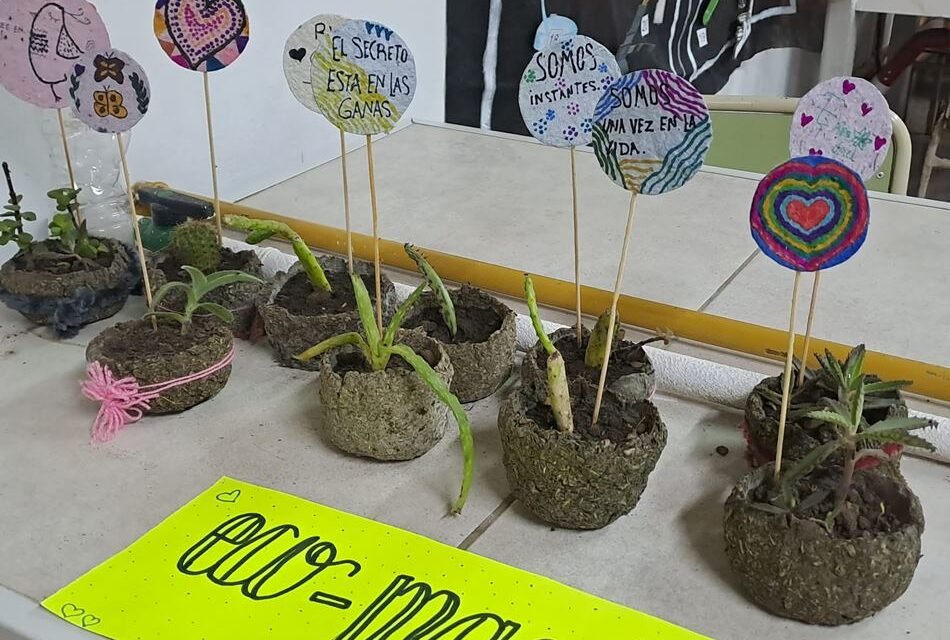 Feria Institucional: La Escuela de Comercio mostró a la comunidad su proyecto de cuidado del medioambiente