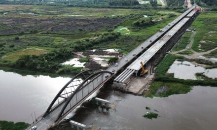 El nuevo Puente Carretero que unirá Santa Fe y Santa Fe, es la obra vial en construcción más larga de Argentina y la 2a. de Sudamérica