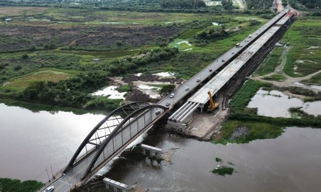 El nuevo Puente Carretero que unirá Santa Fe y Santa Fe, es la obra vial en construcción más larga de Argentina y la 2a. de Sudamérica